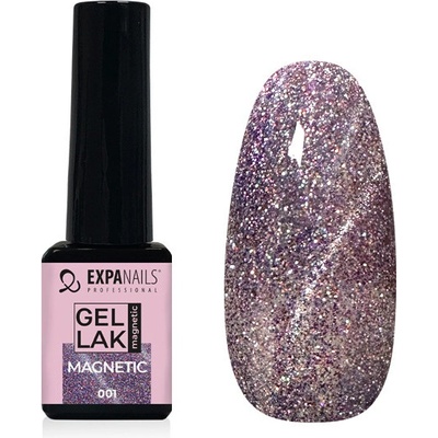 Expa-nails expanails uv/led gel lak magnetic č.1 glitter 5 ml