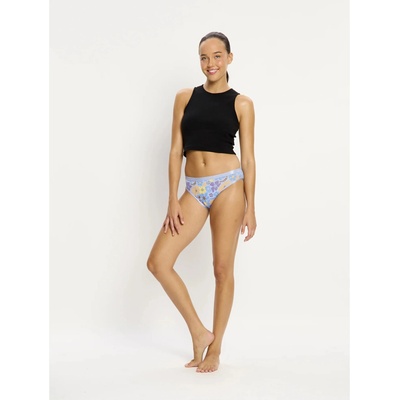 Менструални бикини Modibodi Classic Bikini Super Happy Daisy Blue Modibodi | Sin Mnogotsveten | ЖЕНИ | S