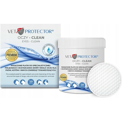 JM Sante Vet Protector Oči Clean ubrousky na oči 50 ks