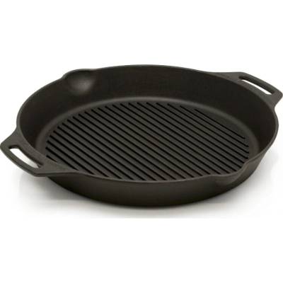 Petromax grilovacia liatinová panvica s dvoma úchytmi gp30h 30 cm