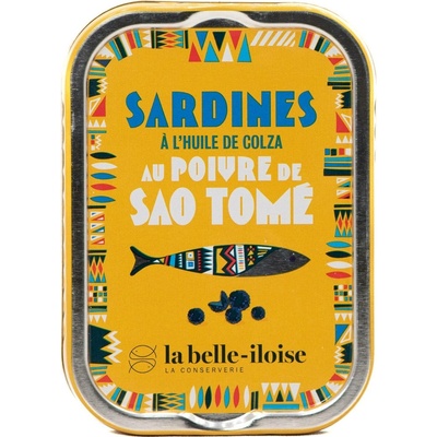 Sardinky s pepřem ze Sao Tomé