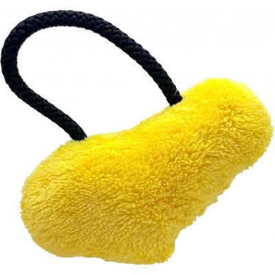 O'lala Pets přetahovadlo srdce žlutá 16 cm