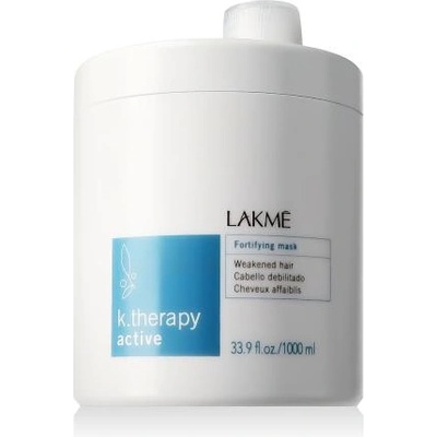 LAKMÉ COSMETICS K. Therapy Active Fortifying Mask укрепваща маска за слаба коса 1000 ml унисекс