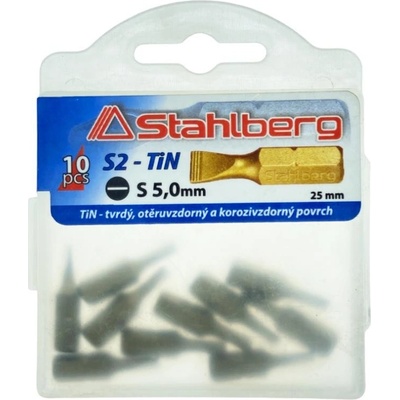 Bit Stahlberg S 5. 0 mm 25 mm TiN S2