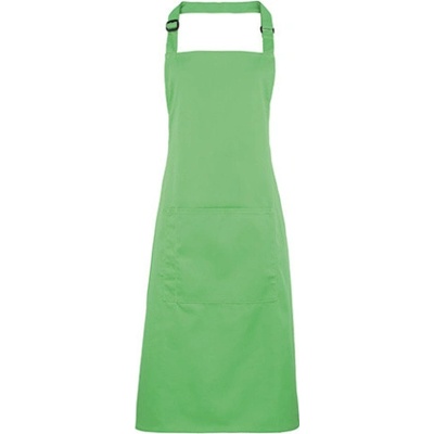 Premier Workwear Pracovná zástera za krk s vreckom PR154 Apple Pantone 360 72 x 86 cm