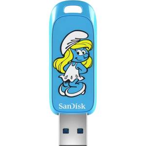 SanDisk Smurfs 256GB USB 3.2 (SDCZIS-256G-G46) Флаш памет