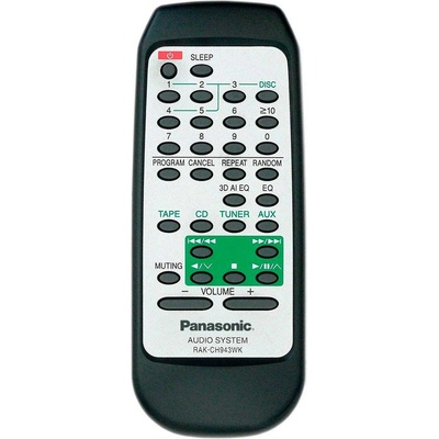 GENERAL Panasonic eur648200, rak-ch943wk, rak-ch944wk - дистанционно управление дубликат (eur648200, rak-ch943wk, rak-ch944wk)