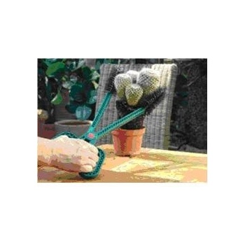 Plastia Kleště pro manipulaci s kaktusy, 90° + 60 x 40 mm, zelené