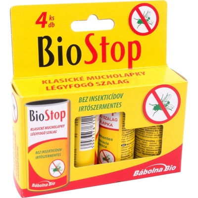 BioStop Mucholapka klasik 4 ks