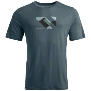 Ortovox 140 Cool Landscape T-shirt Размер: M / Цвят: маслинен