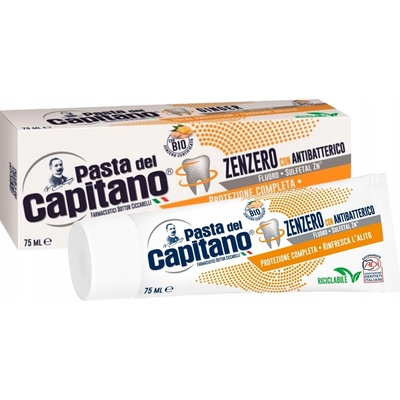 Pasta Del Capitano Antibakteriálna so zázvorom 75 ml