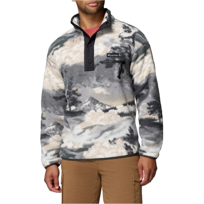 Columbia Мъжки поларен пуловер Columbia Helvetia II Printed Half Snap Fleece Fleece jumper - Shark / Dreaming - размер XXL (005-6144-1616)