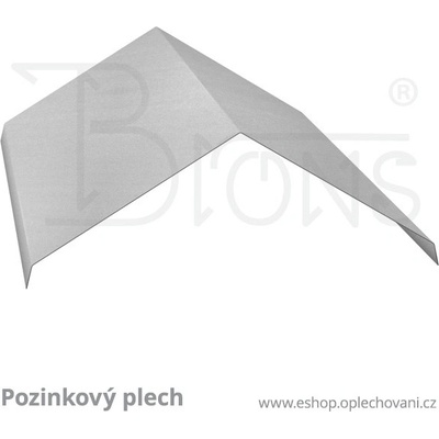 Brons Hřebenáč 440 tupý úhel 1 m pozink