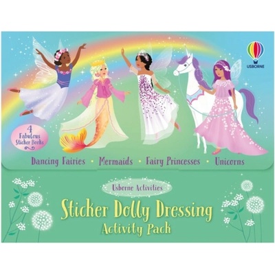 Sticker Dolly Dressing Activity Pack (Unicorns, Mermaids, Dancing Fairies & Fairy Princesses) - Fiona Watt