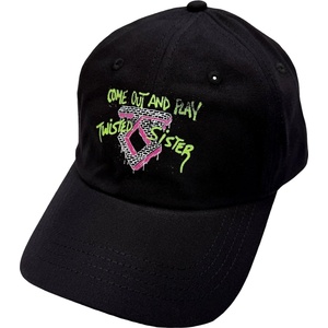 Twisted Sister Come Out Шапка с козирка Black UNI (TWISCAP01B)