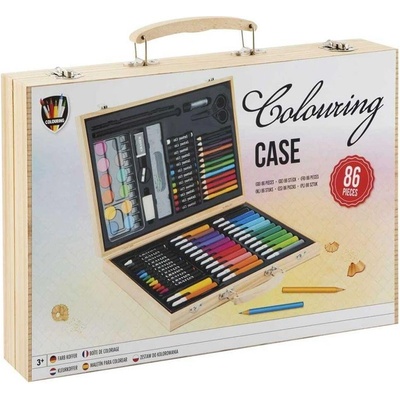 Moxy Комплект за оцветяване, в дървено куфарче, 86 части (1015120756)