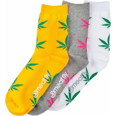 Meatfly Ganja Girl Socks Triple Pack
