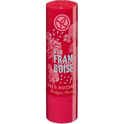 Yves Rocher Bain Nature Балсам за устни, малина, 4.8 g