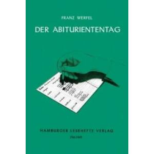 Der Abituriententag | Franz Werfel (ISBN: 9783872912459)
