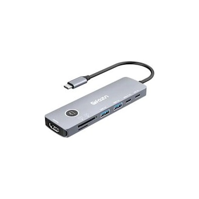 Fazn Office Pro USB-C 8-in-1 One Click Monitor Adaptor