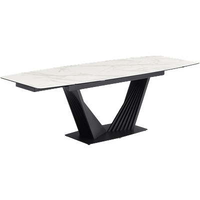 Carmen Разтегателна трапезна маса legnica - бяла (3531037)