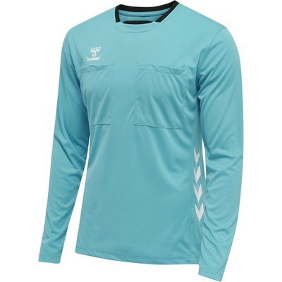 Hummel REFEREE CHEVRON JERSEY svetlomodrá biela čierna