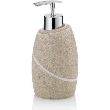 Kela Диспенсър за течен сапун от полирезин KELA Talus, бежов (1631)