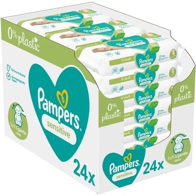 Pampers Sensitive Baby Dětské Čisticí Ubrousky 24 Balení 1248 ks