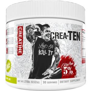 Rich Piana 5% Nutrition Crea-TEN | 10 Types Creatine Matrix [225 грама] Лимон и лайм