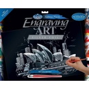 Škrábacie obrázky Vyškrabovací obrázok Big Ben a Parlament