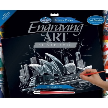 Vyškrabovací obrázok Big Ben a Parlament