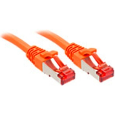 Lindy 47816 RJ45 CAT 6 S/FTP 30m oranžový