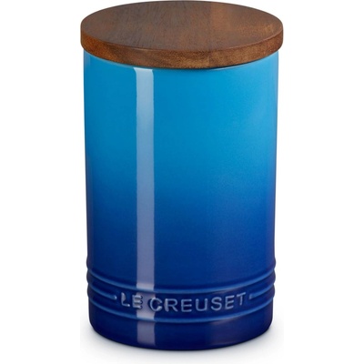 Le Creuset Кухненски буркан за съхранение SIGNATURE 770 мл, AZURE, керамика с глазура, Le Creuset (LECR70819772200099)
