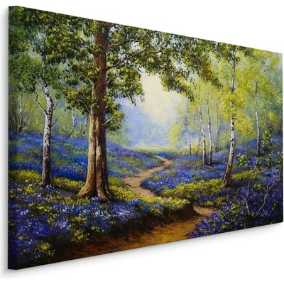 Plátno Cesta V Jarním Lese Varianta: 70x50