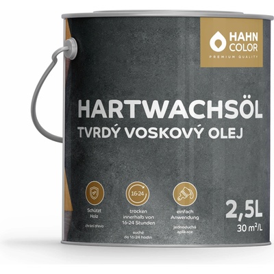 Hahn Color Tvrdý voskový olej HW-11 2,5 l Týk