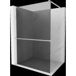 Mexen Kioto+ душ стена с рафт Walk-in 100 x 200 см, графит, четкан никел - 800-100-121-97-40 (800-100-121-97-40)