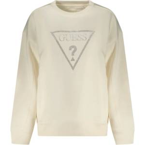 Guess jeans Дамски суичър с цип guess jeans, Размер xl, Цвят Бяло (w6rq16kb681_big012)