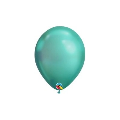 Qualatex Qualatex Balónek CHROME 18cm zelený
