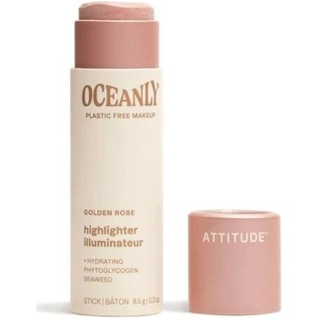 Attitude Tuhý krémový rozjasňovač Oceanly Golden Rose 8,5 g