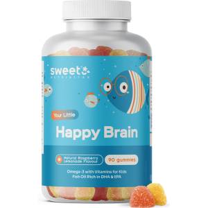 Sweet Nutribites Happy Brain - 90 гумени сладки