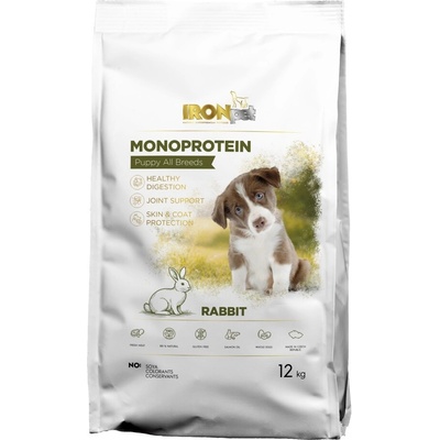 Ironpet Puppy All Breeds Rabbit 12 kg