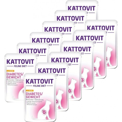 Kattovit Diabetes kuracia 12 x 85 g