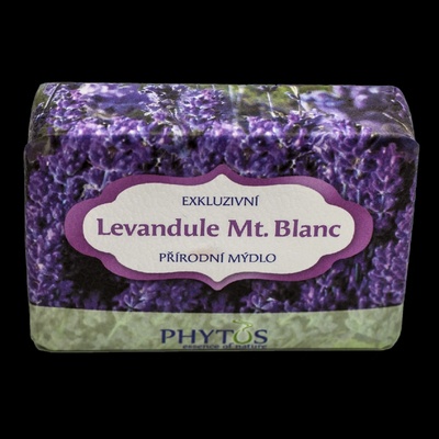 Phytos Mt.Blanc exkluzivní přírodní mýdlo levandule 120 g