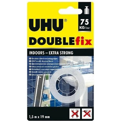 UHU DOUBLEfix 19x1500 mm oboustranná pěnová páska