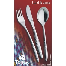 Toner Nůž jídelní Gotik nerez 6044