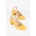 Moda Trend Дамски ежедневни обувки с ток - Горчица #328579 (328579_Горчица)