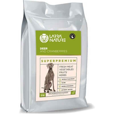 Larra Nature Jeleň a Brusnice Superprémium 22/12 3 kg