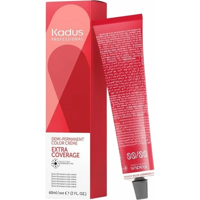 Kadus Professional Demi-Permanent Extra Coverage Hair Colour 60 ml, 6/07 Dark Blonde Natural Brown