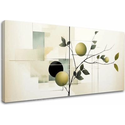 Príroda na plátne Olivové popoludnie - 50x100 cm