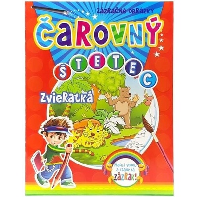 FONI-BOOK Čarovný štetec vyfarbovanie zvieratiek 942695